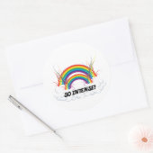 STICKER ROND SI INTENSE DOUBLE PLANCHE (Enveloppe)