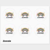 STICKER ROND SI INTENSE DOUBLE PLANCHE (Feuille)