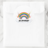 STICKER ROND SI INTENSE DOUBLE PLANCHE (Sac)