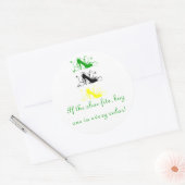 Sticker Rond Si La Chaussure Convient Aux Stickers, Commande Pe (Enveloppe)