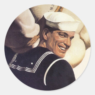 Sticker Rond Si tu dis où il va...