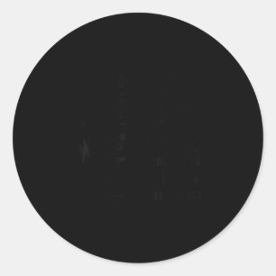 Sticker Rond Si vous ne pouvez pas gérer la vérité ne me demand