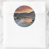 Sticker Rond Sierra Wave over Yosemite (Sac)