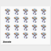 Sticker Rond Sig Puyo Puyo - Baker Sig (Feuille)