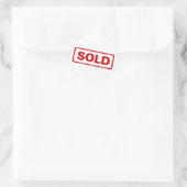 Sticker Rond Signal vendu (Sac)