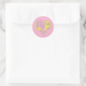Sticker Rond Signature Lola Heart (Sac)