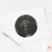 Sticker Rond Signe d'autocollant360x 360° (Enveloppe)