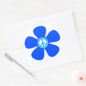 STICKER ROND SIGNE DE PAIX (Enveloppe)