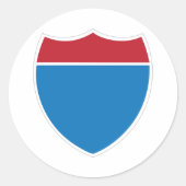 STICKER ROND SIGNE INTERSITE (Devant)