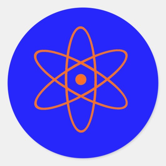 STICKER ROND SIGNE NUCLÉAIRE (Devant)