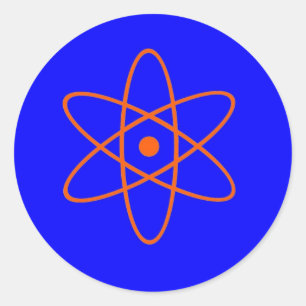Sticker Rond Signe nucléaire