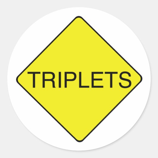 STICKER ROND SIGNE TRIPLET (Devant)