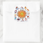 Sticker Rond Signes-Zodiac-Tout-V-1 (Sac)