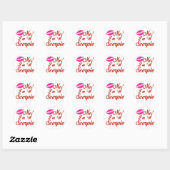 Sticker Rond Signes zodiaques (Feuille)