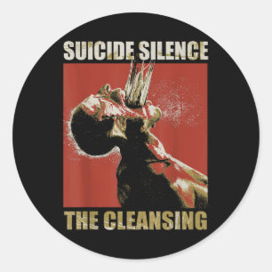 Sticker Rond Silence Suicide - Marchandises Officielles - Netto