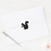 Sticker Rond Silhouette (Enveloppe)