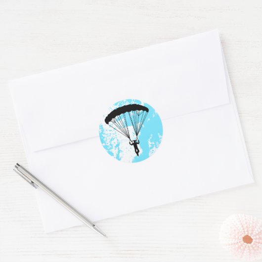 Sticker Rond silhouette (Enveloppe)