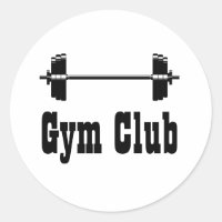 Silhouette de la salle de gym Barbell