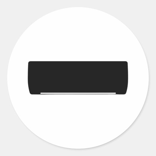 Sticker Rond Silhuoette Ac (Devant)