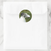 Sticker Rond Silken Windhound (Sac)