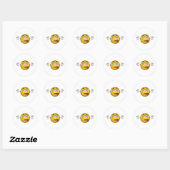 Sticker Rond Silly - toon (Feuille)