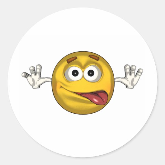 Sticker Rond Silly - toon (Devant)