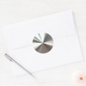 Sticker Rond Silver Burst (Enveloppe)