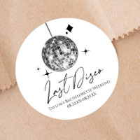 Silver Disco Ball Dernière Disco Bachelorette Part