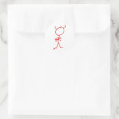 Sticker Rond Simon Jester (Sac)