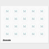 Sticker Rond simple adminis (Feuille)