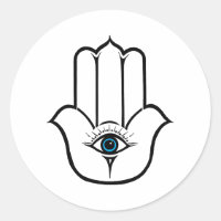 Simple main de hamsa moderne Fatima