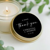 Sticker Rond Simple Minimalist & Modern | Wedding