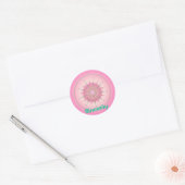 Sticker Rond Sincerity (Autocollant de vertu) (Enveloppe)