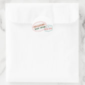 Sticker Rond Singapour A Fait Cela (Sac)