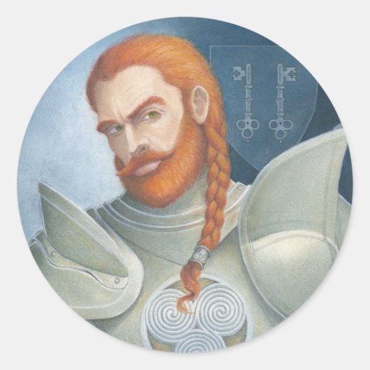 Sticker Rond Sir Kaye (Devant)