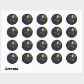 Sticker Rond Sir Thomas More (Feuille)