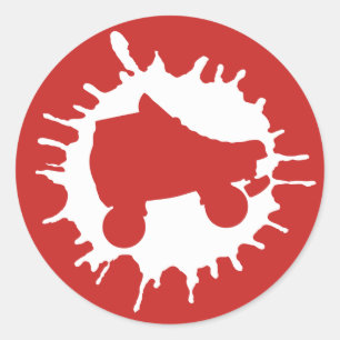 Sticker Rond skate splatz