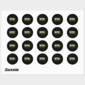 Sticker Rond Skaters Gotta Skate 2 (Feuille)