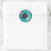 Sticker Rond Skeezer bleu (Sac)