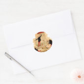 Sticker Rond Skeletons scientifiques (Enveloppe)