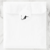 Sticker Rond Ski (Sac)