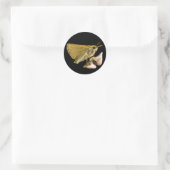 Sticker Rond Skipper sur Milkweed (Sac)