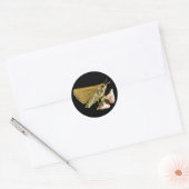 Sticker Rond Skipper sur Milkweed (Enveloppe)