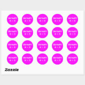 Sticker Rond Skrmetti 6--3 (Feuille)