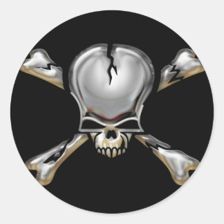 Sticker Rond SkullnBonezX