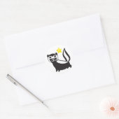 STICKER ROND SKUNK (Enveloppe)