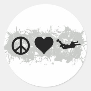 Sticker Rond Skydive 1