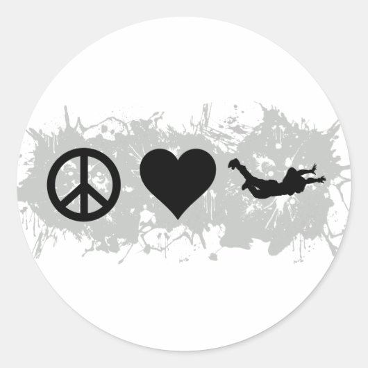 Sticker Rond Skydive 1 (Devant)