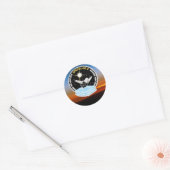 Sticker Rond SkyLab Nasa (Enveloppe)