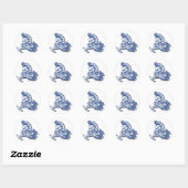 Sticker Rond SLEDDER-1-dit (Feuille)